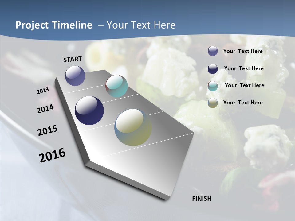 Grapes Setting Dinner PowerPoint Template