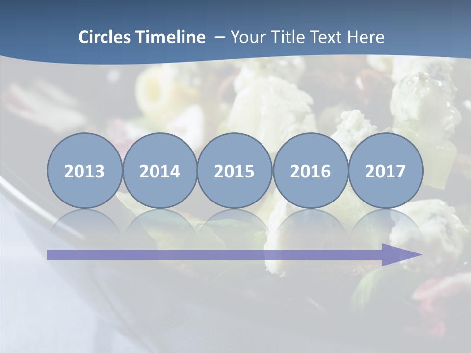 Grapes Setting Dinner PowerPoint Template