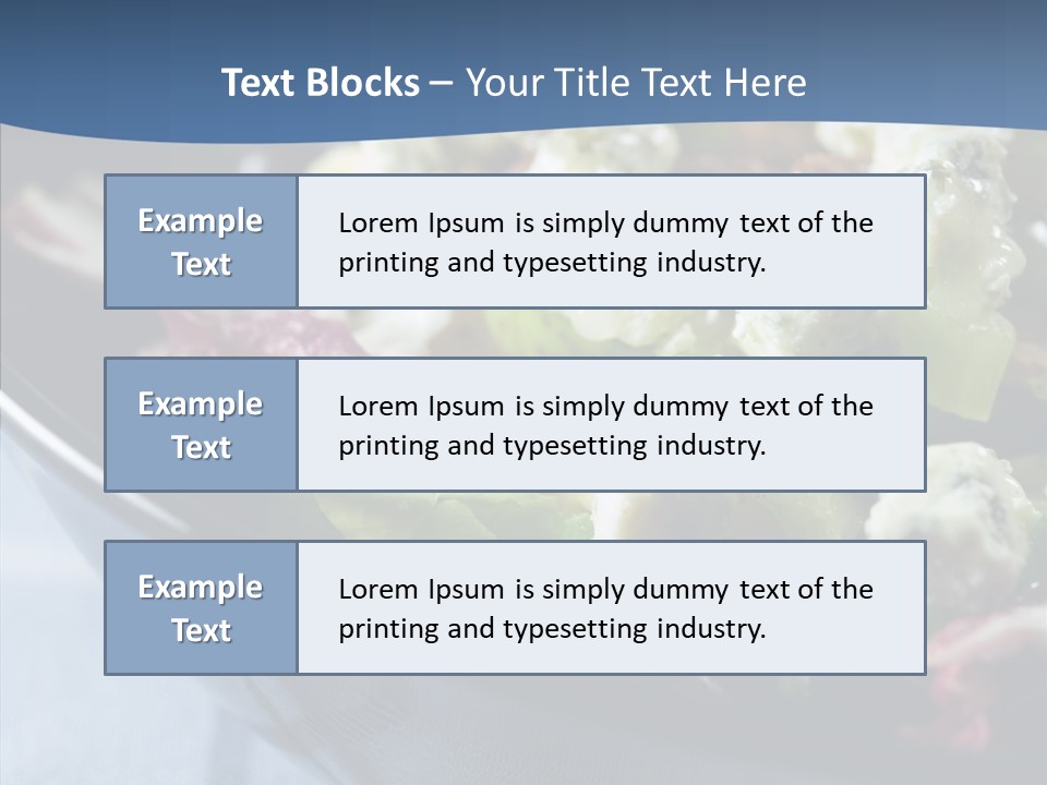 Grapes Setting Dinner PowerPoint Template