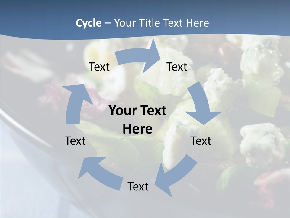 Grapes Setting Dinner PowerPoint Template