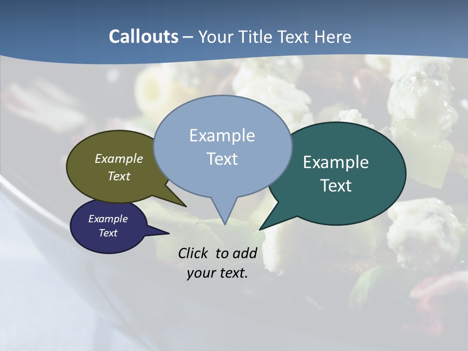 Grapes Setting Dinner PowerPoint Template