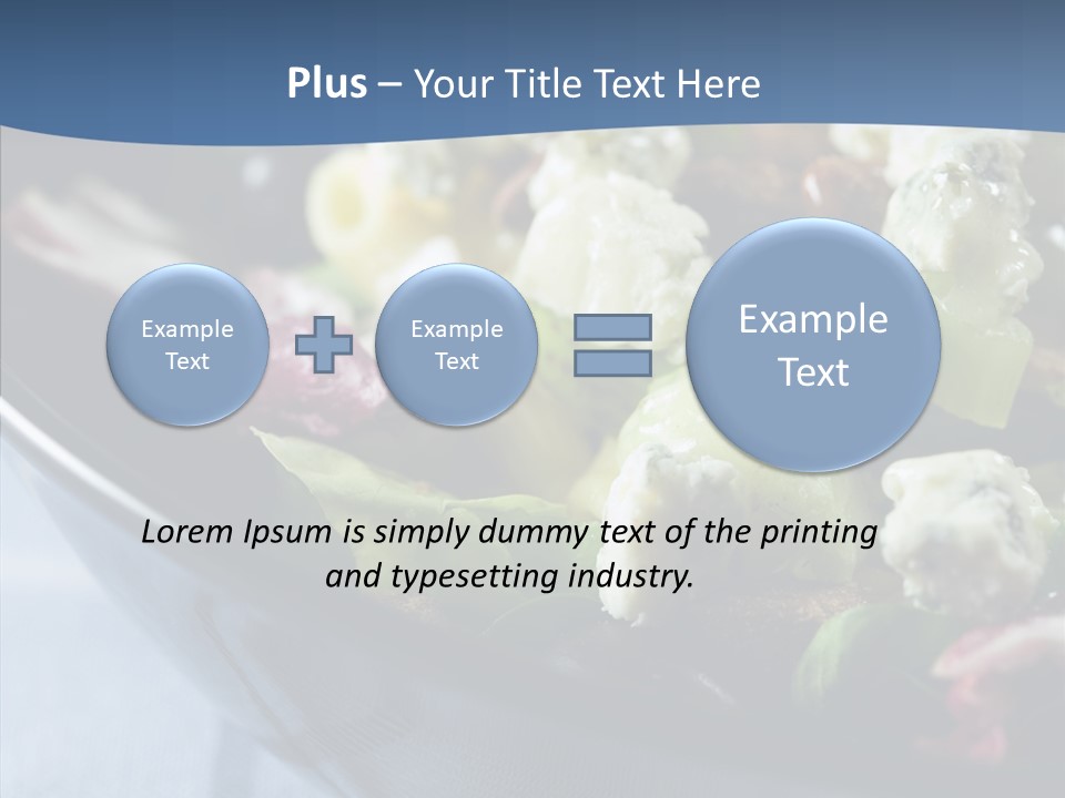 Grapes Setting Dinner PowerPoint Template