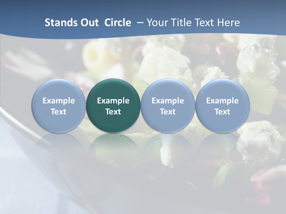 Grapes Setting Dinner PowerPoint Template