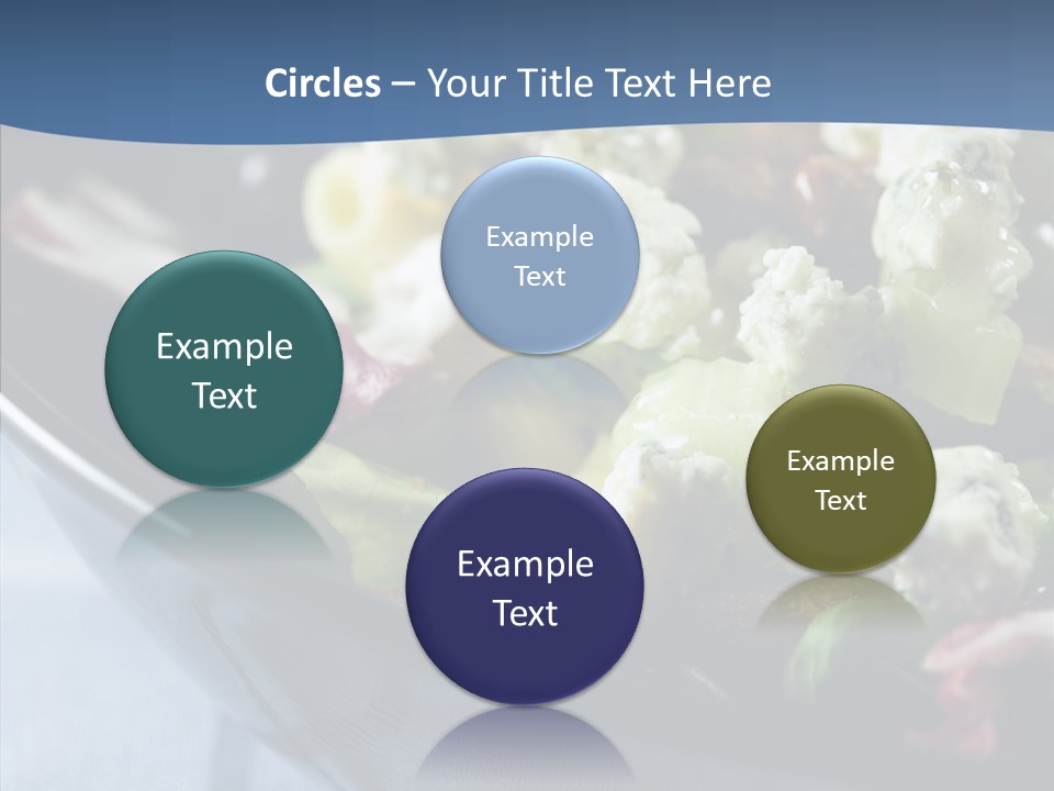 Grapes Setting Dinner PowerPoint Template