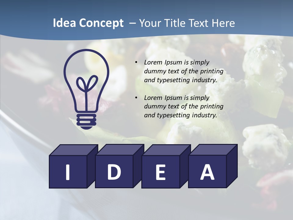 Grapes Setting Dinner PowerPoint Template