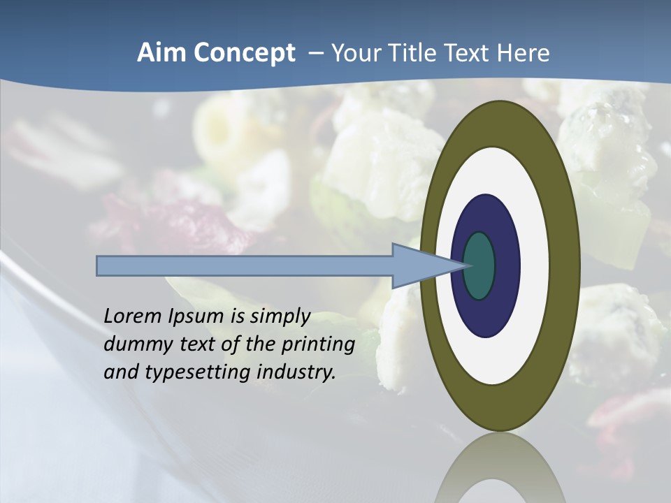 Grapes Setting Dinner PowerPoint Template