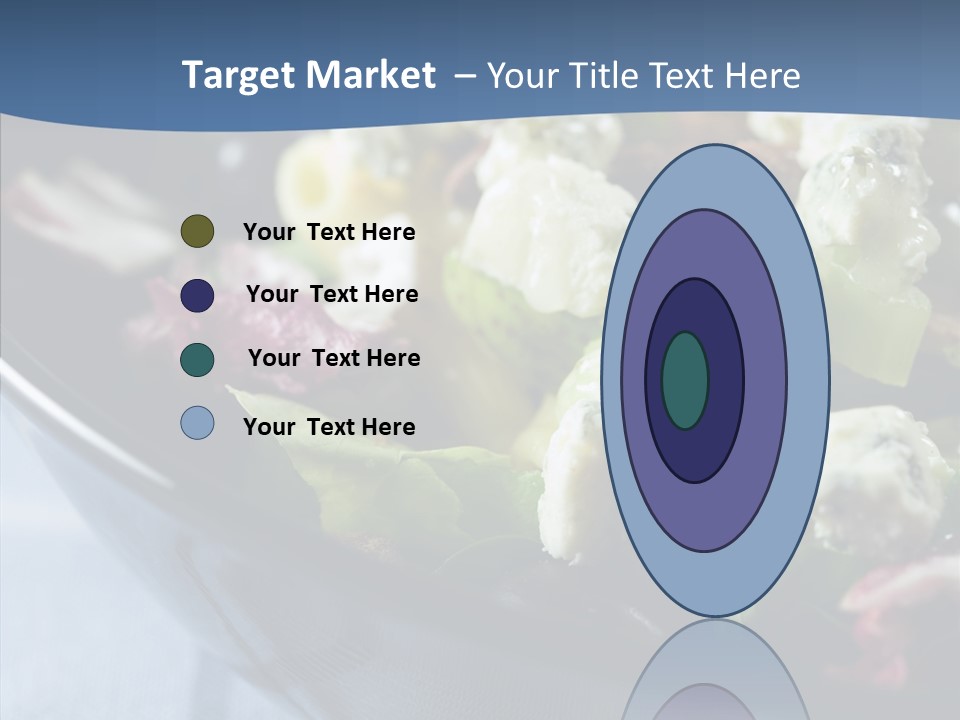 Grapes Setting Dinner PowerPoint Template