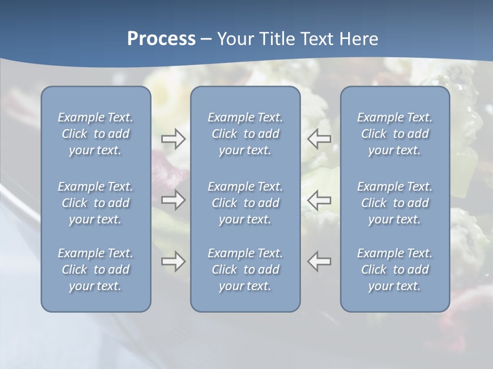 Grapes Setting Dinner PowerPoint Template