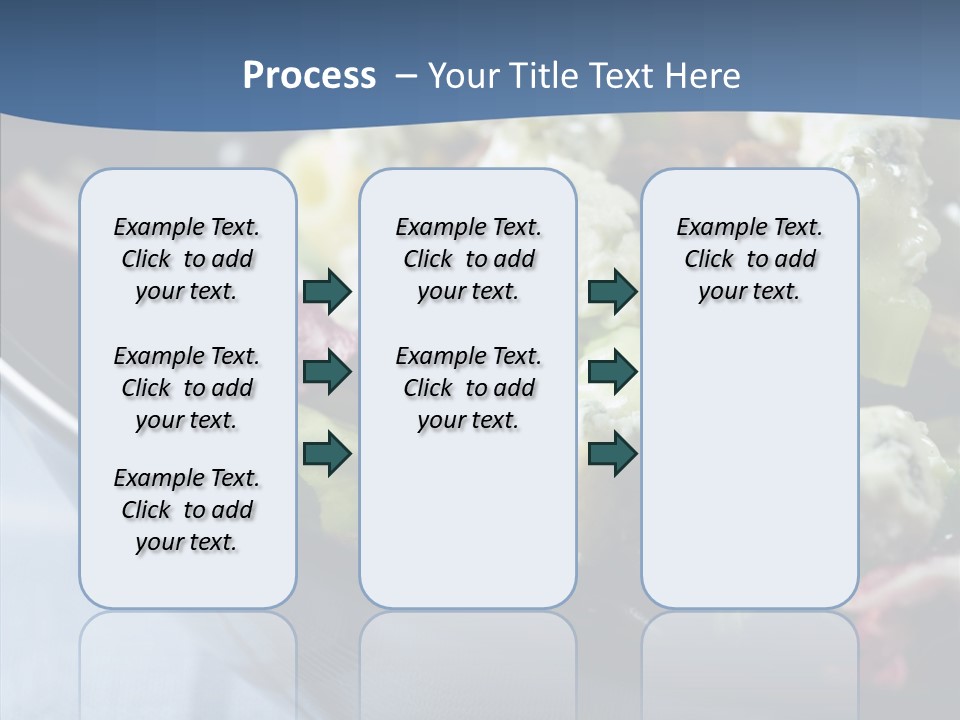 Grapes Setting Dinner PowerPoint Template