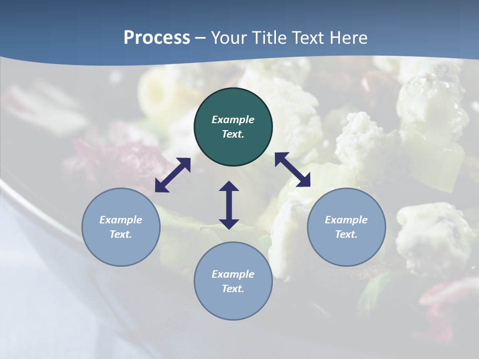 Grapes Setting Dinner PowerPoint Template