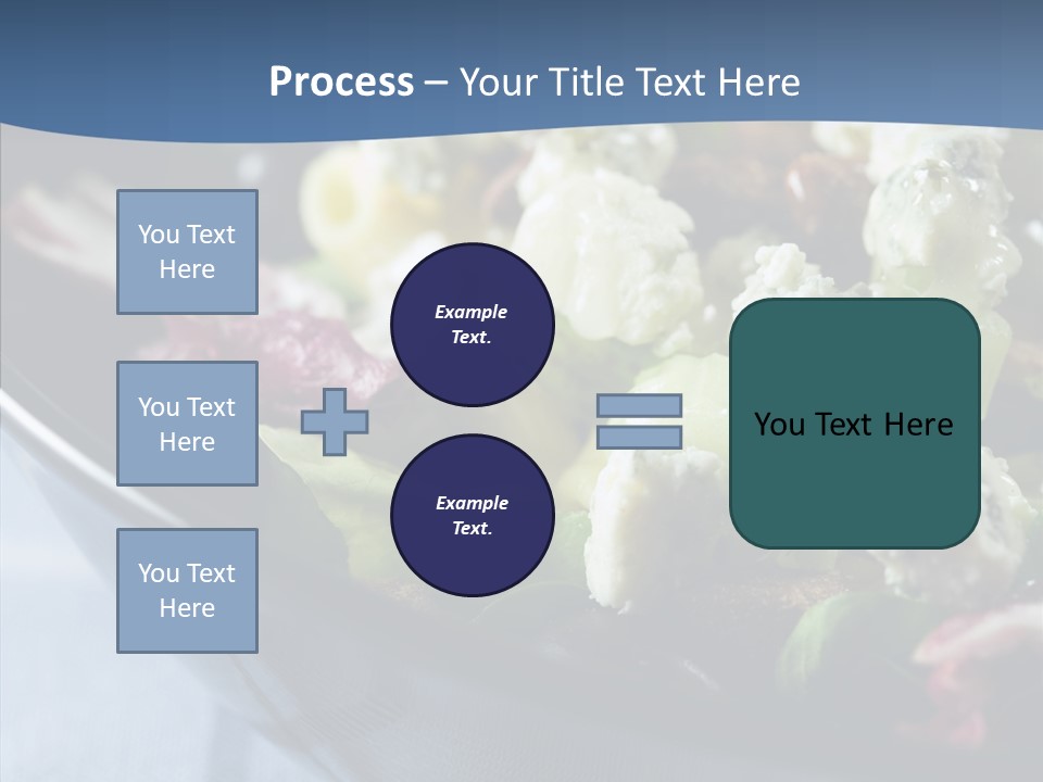 Grapes Setting Dinner PowerPoint Template