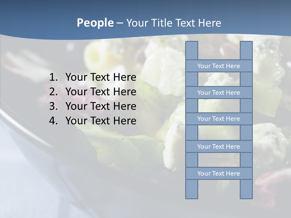 Grapes Setting Dinner PowerPoint Template