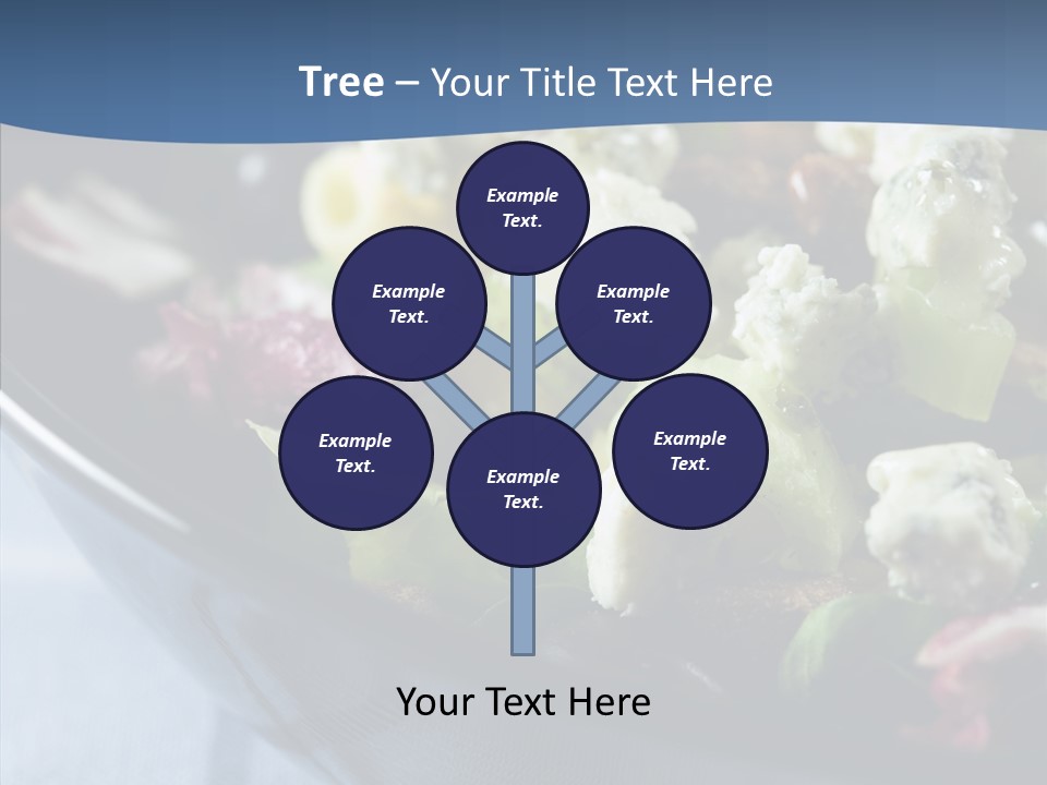 Grapes Setting Dinner PowerPoint Template
