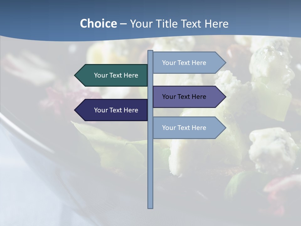 Grapes Setting Dinner PowerPoint Template