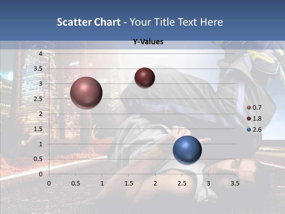 Travel Man Street PowerPoint Template