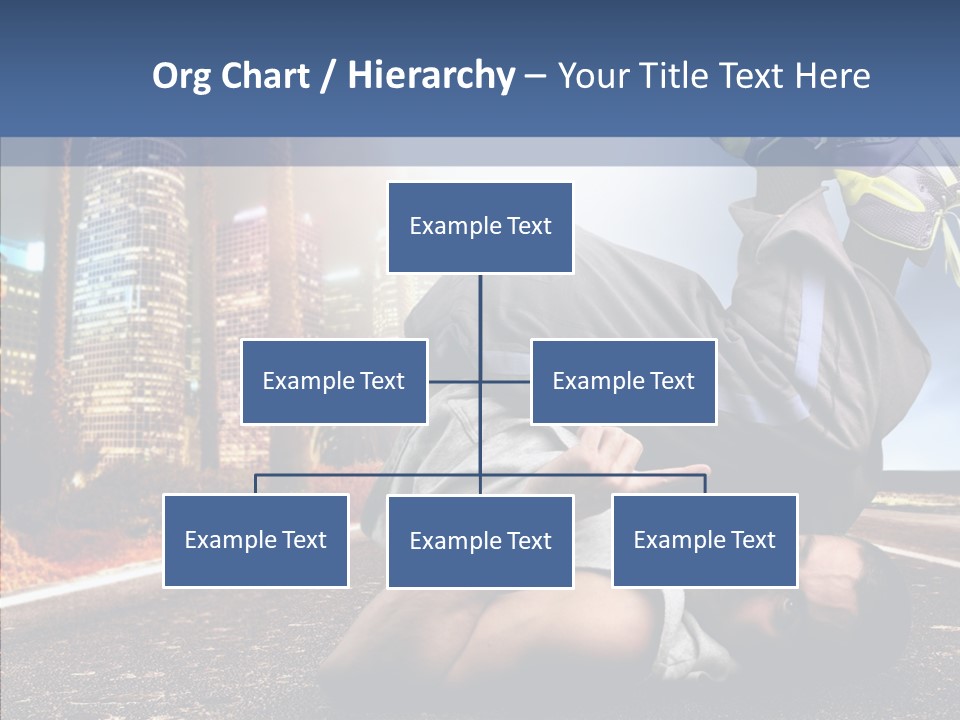 Travel Man Street PowerPoint Template