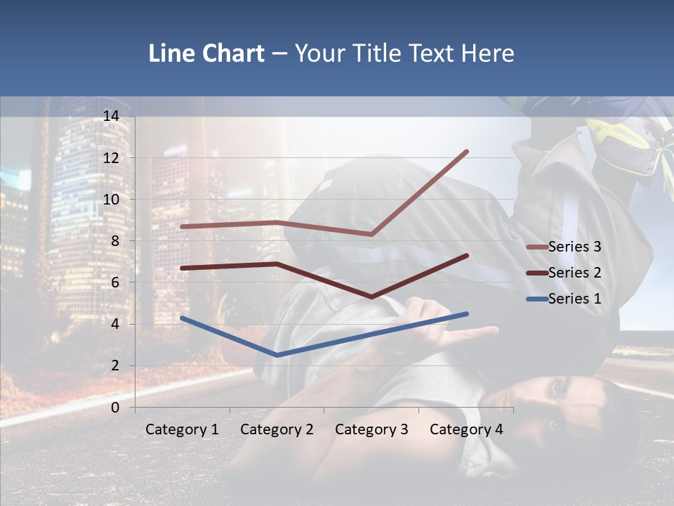 Travel Man Street PowerPoint Template