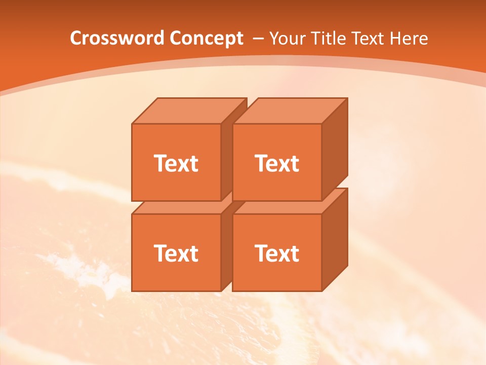 Beverage Snack Produce PowerPoint Template