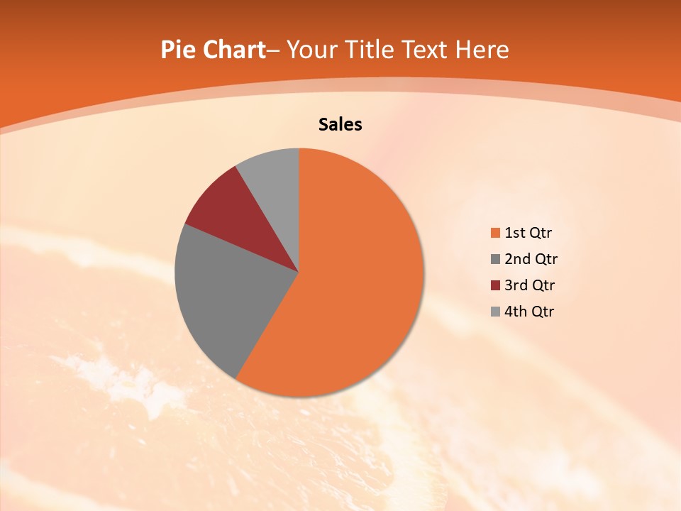 Beverage Snack Produce PowerPoint Template
