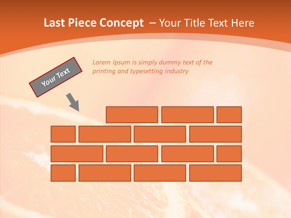 Beverage Snack Produce PowerPoint Template