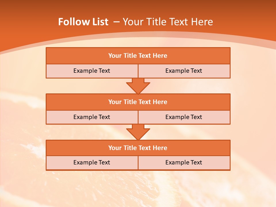 Beverage Snack Produce PowerPoint Template
