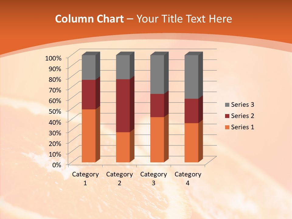 Beverage Snack Produce PowerPoint Template