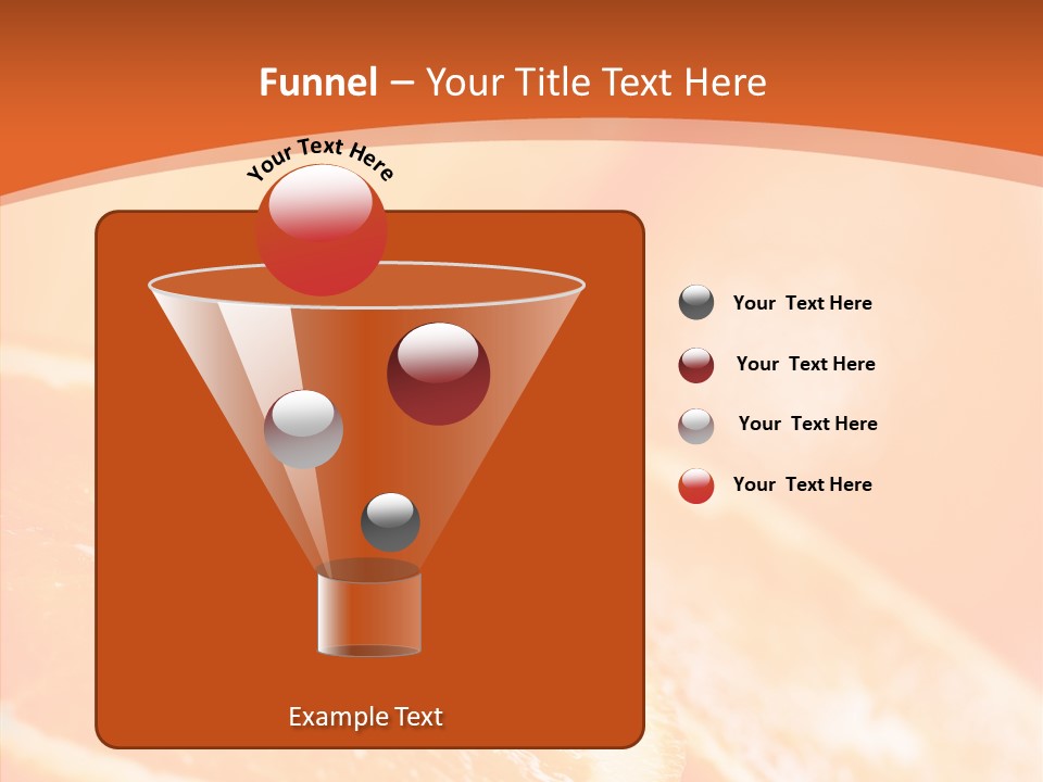 Beverage Snack Produce PowerPoint Template