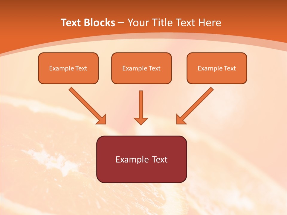 Beverage Snack Produce PowerPoint Template