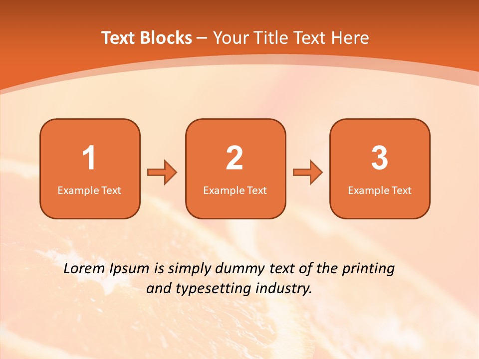 Beverage Snack Produce PowerPoint Template