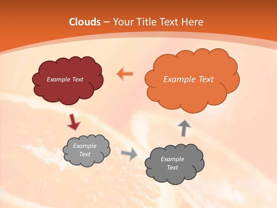 Beverage Snack Produce PowerPoint Template