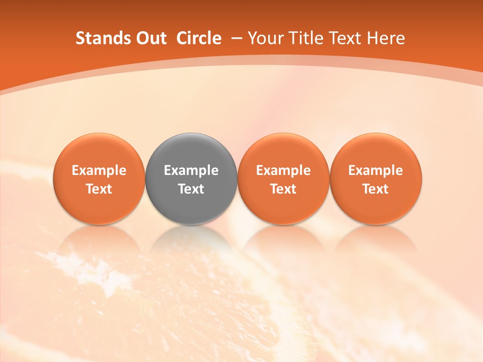 Beverage Snack Produce PowerPoint Template