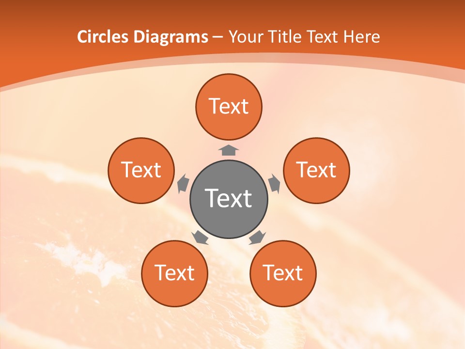 Beverage Snack Produce PowerPoint Template