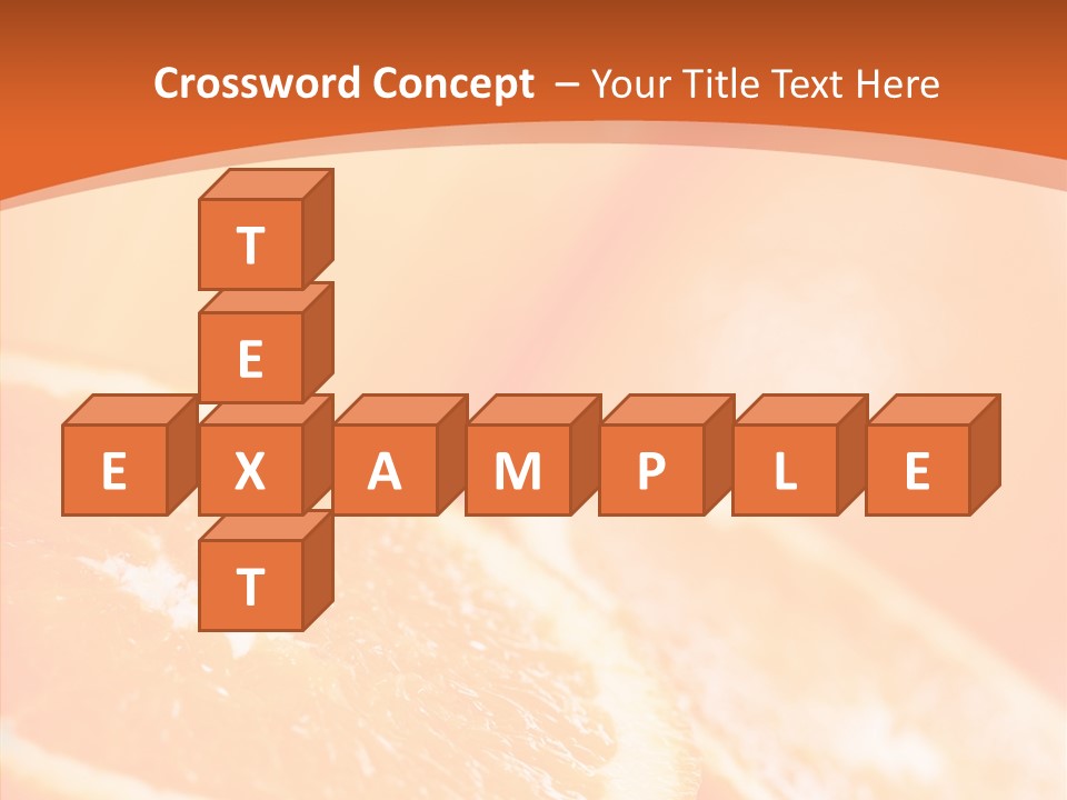 Beverage Snack Produce PowerPoint Template