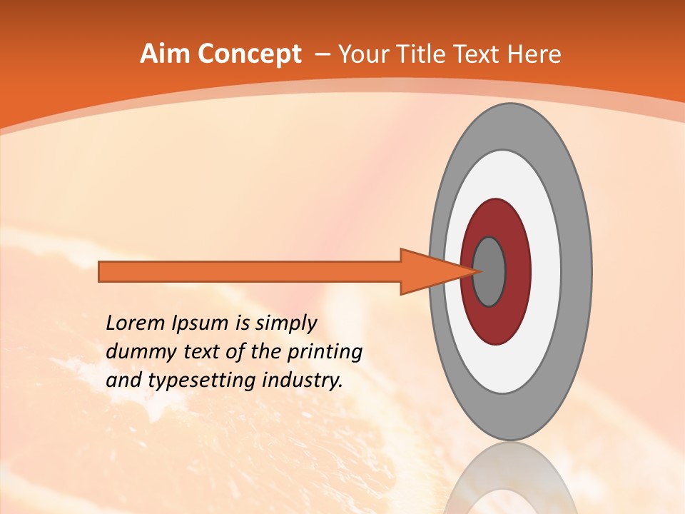 Beverage Snack Produce PowerPoint Template