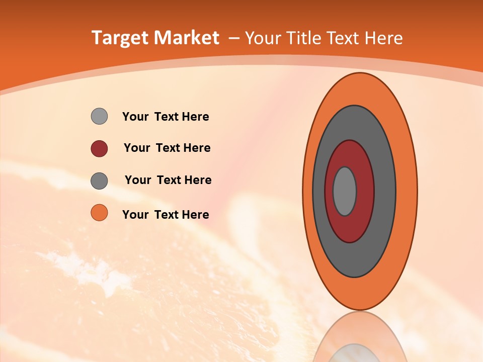 Beverage Snack Produce PowerPoint Template