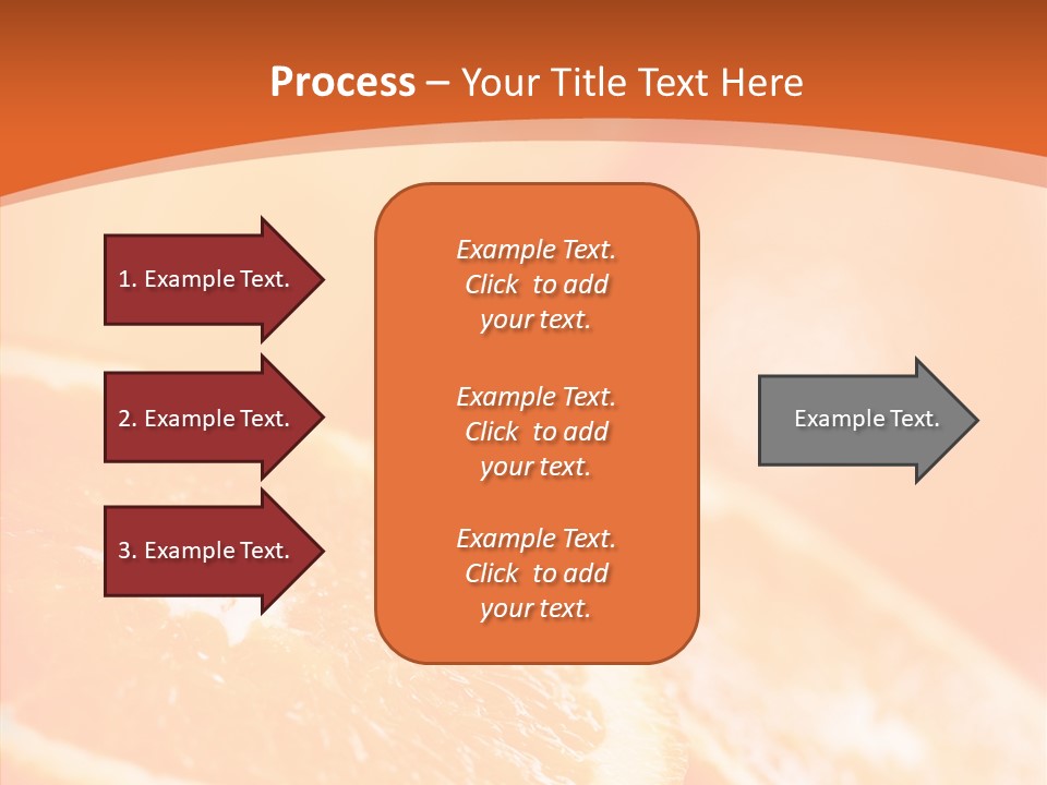 Beverage Snack Produce PowerPoint Template