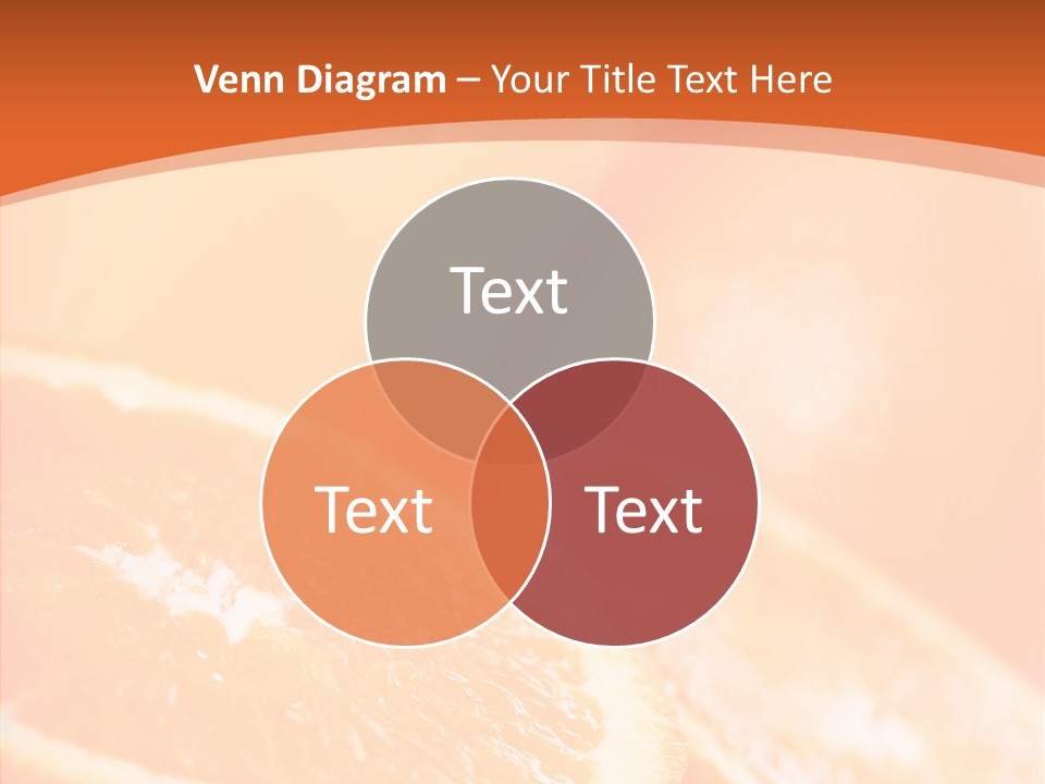 Beverage Snack Produce PowerPoint Template