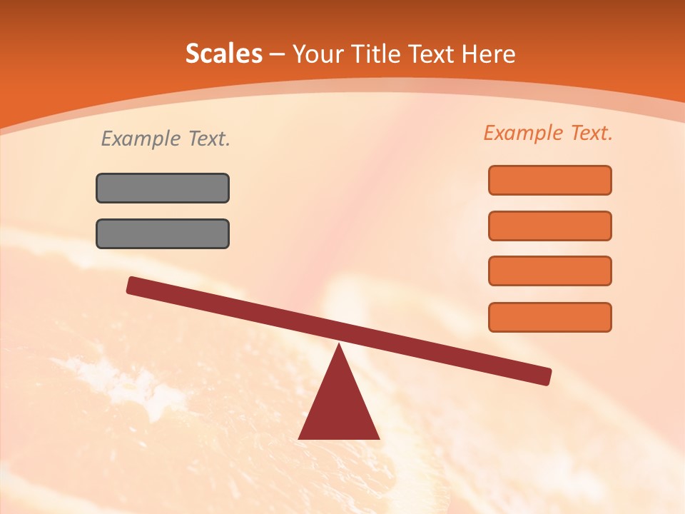 Beverage Snack Produce PowerPoint Template
