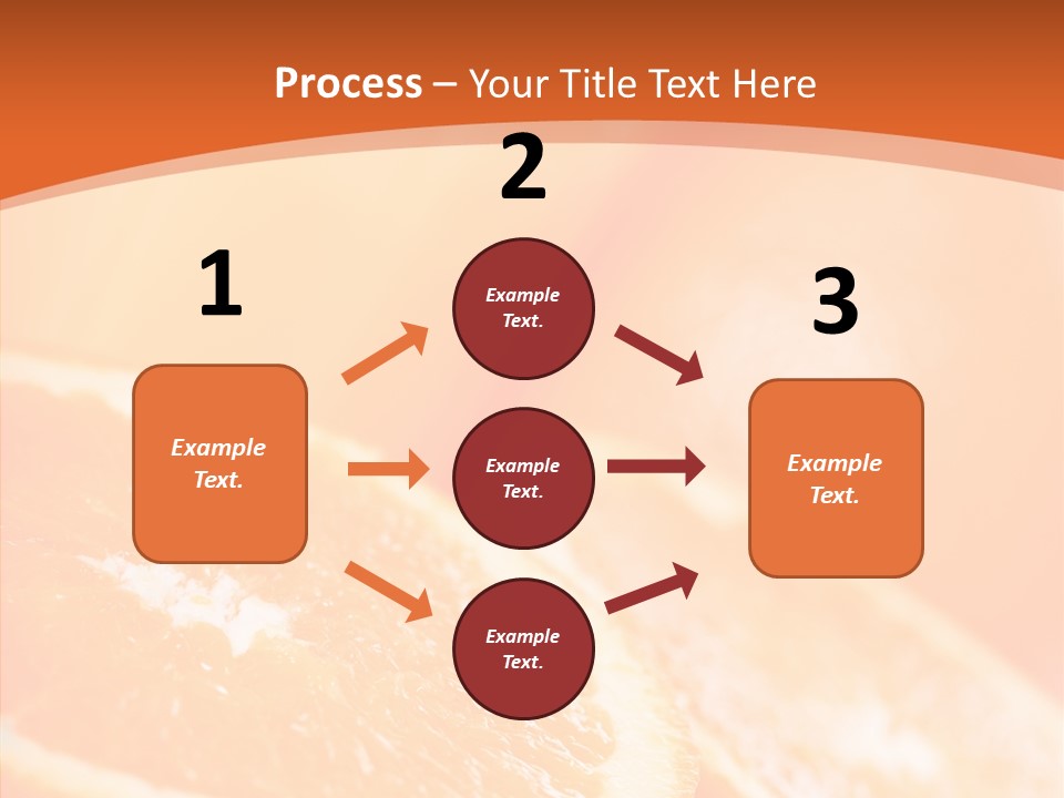 Beverage Snack Produce PowerPoint Template