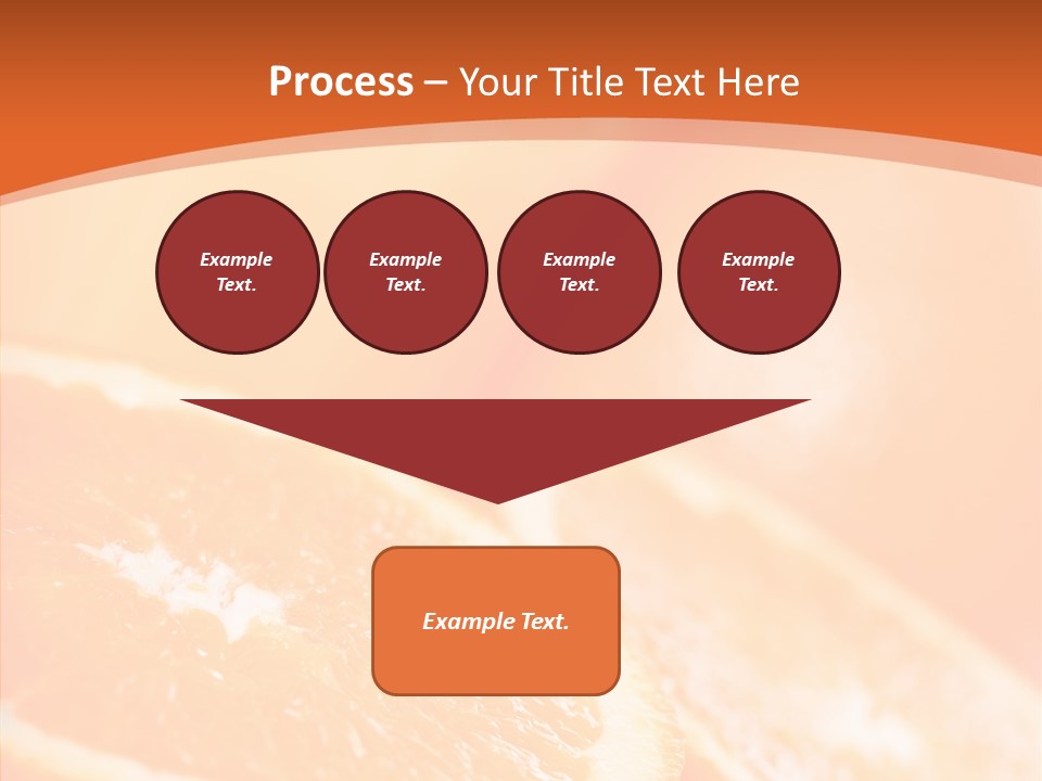 Beverage Snack Produce PowerPoint Template