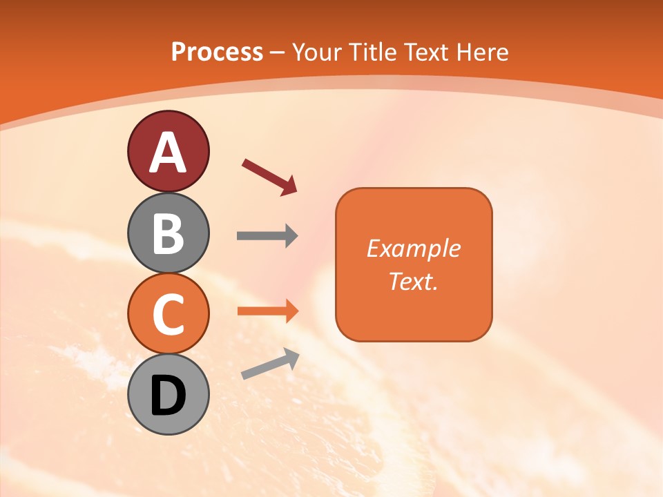 Beverage Snack Produce PowerPoint Template