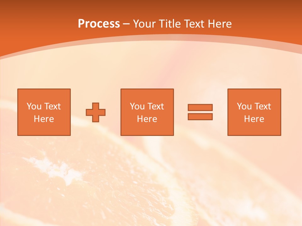 Beverage Snack Produce PowerPoint Template