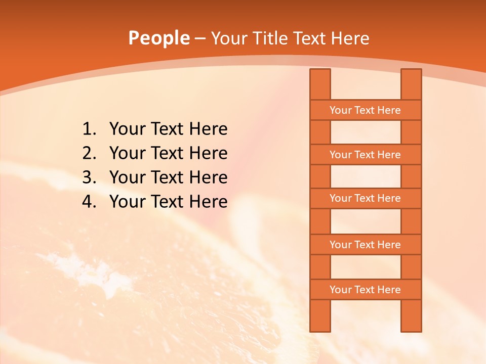 Beverage Snack Produce PowerPoint Template