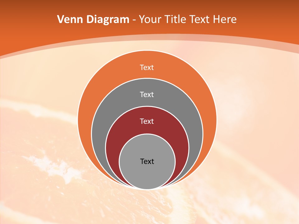 Beverage Snack Produce PowerPoint Template