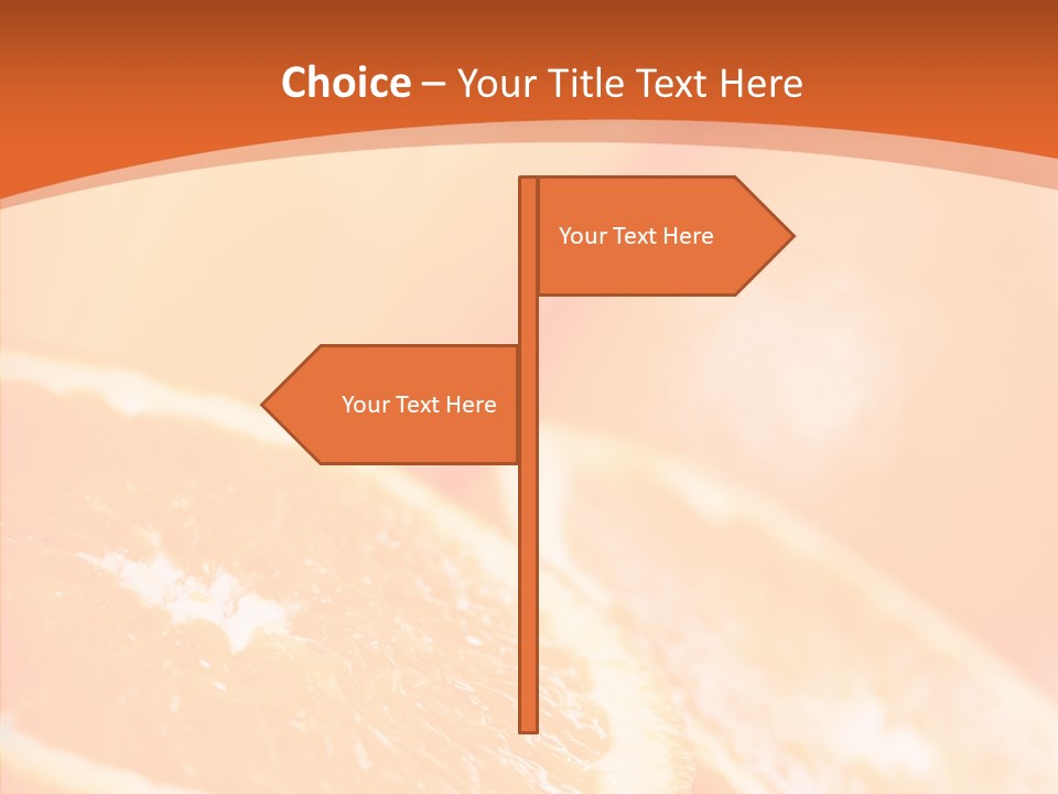 Beverage Snack Produce PowerPoint Template