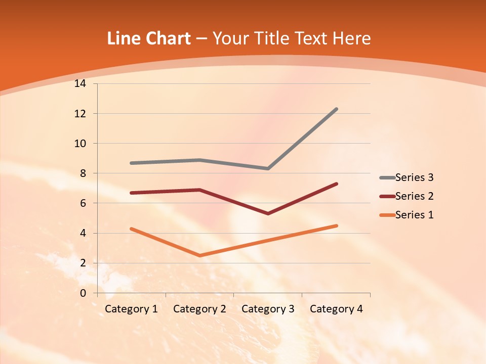 Beverage Snack Produce PowerPoint Template