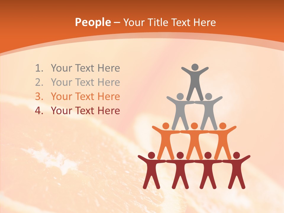 Beverage Snack Produce PowerPoint Template