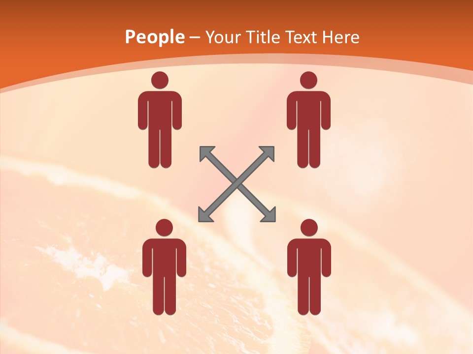 Beverage Snack Produce PowerPoint Template