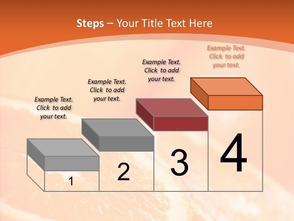 Beverage Snack Produce PowerPoint Template
