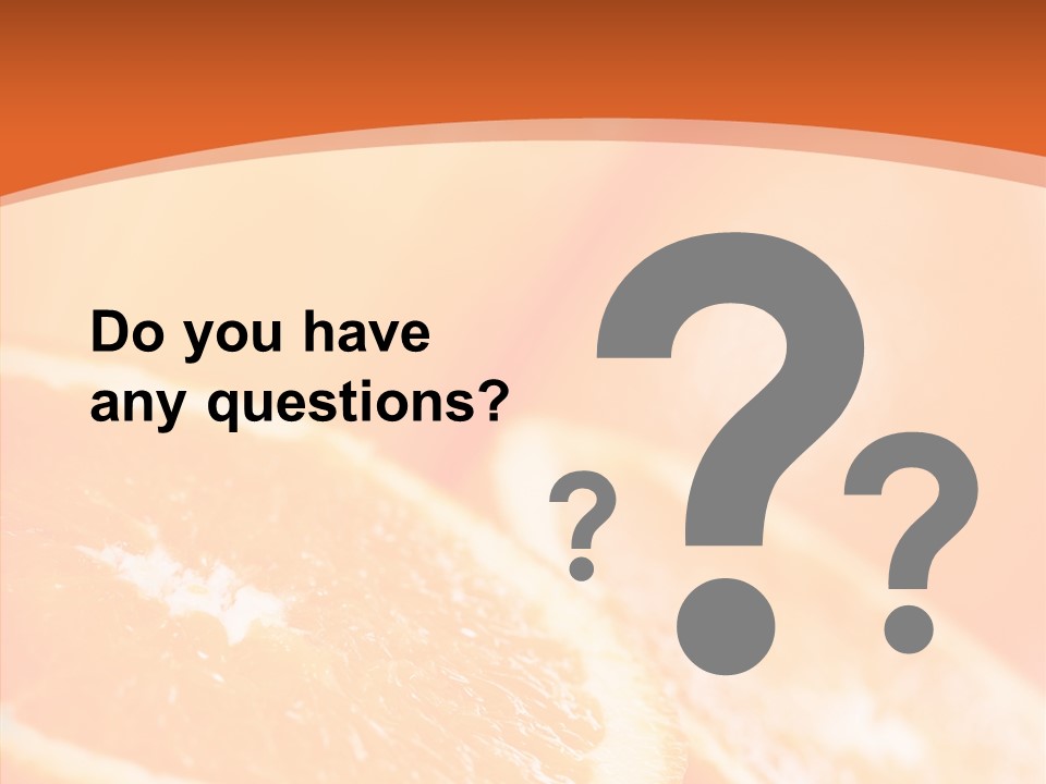 Beverage Snack Produce PowerPoint Template